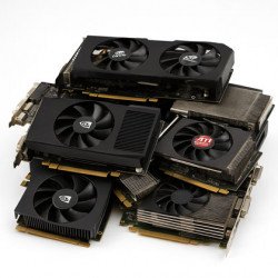 Rachat au kilo de cartes graphiques